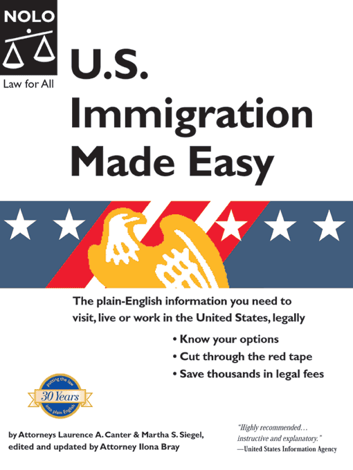 Cover image for U.S. Immigration Made Easy